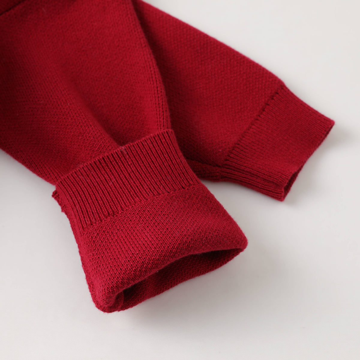 Little Ones Red Santa Christmas Sweater