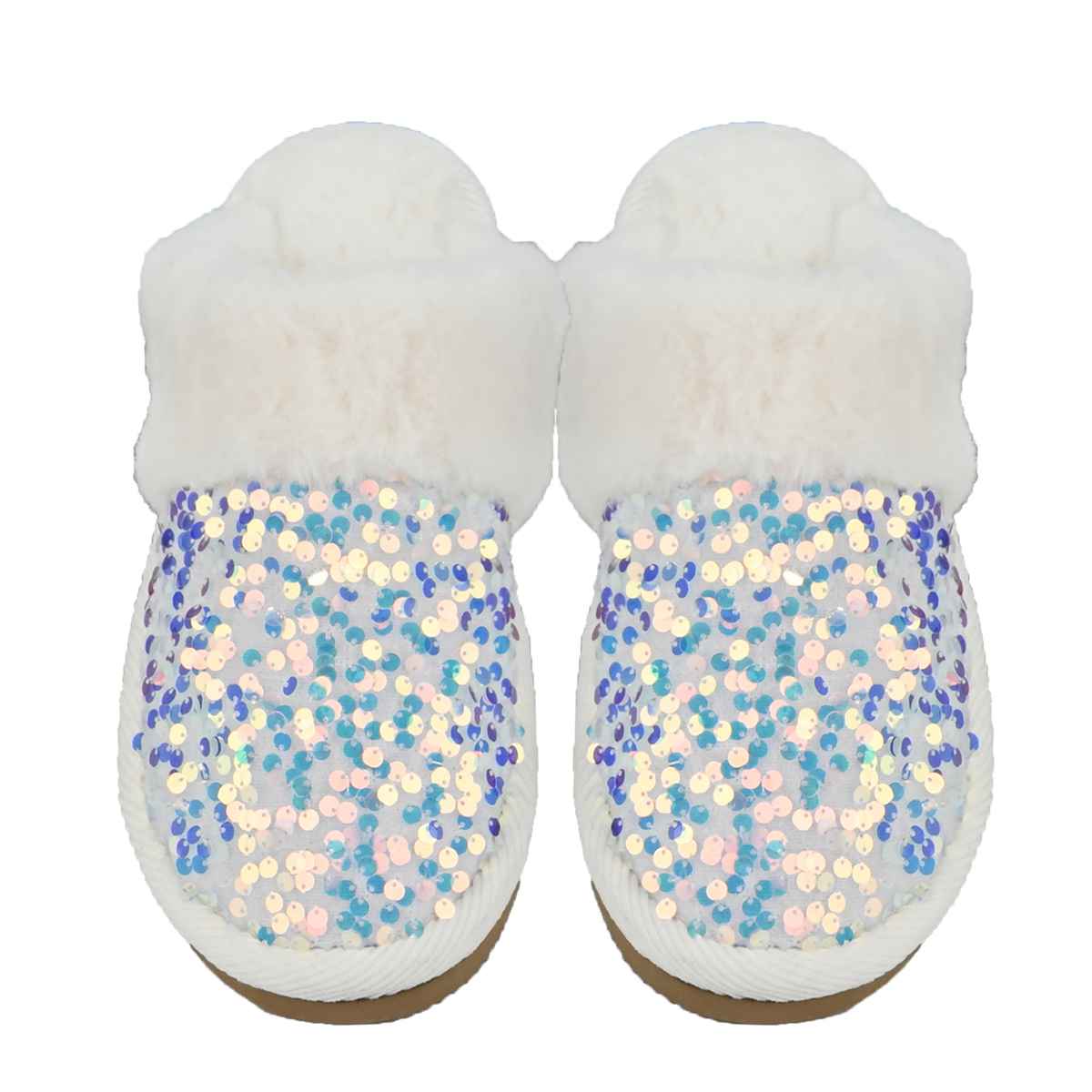 Girls Day Out Sequin Slippers