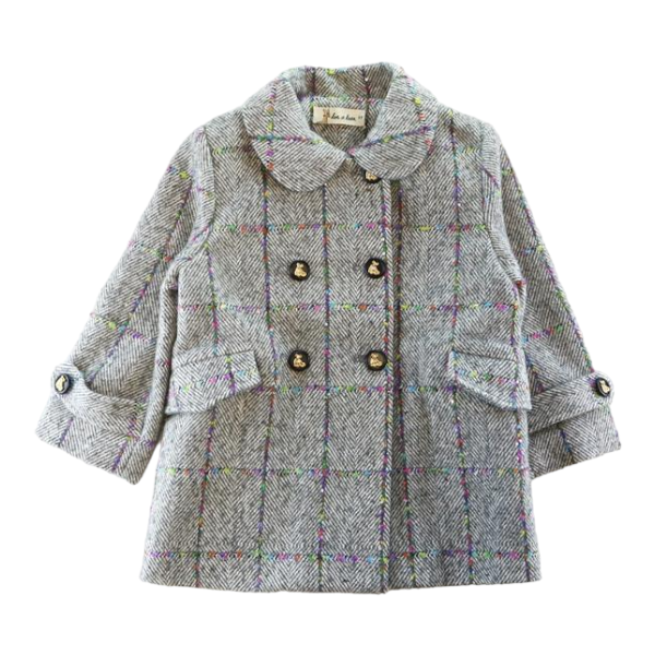 Little Ones Herringbone Coat