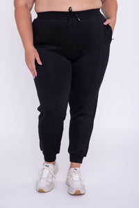 Curvy Annabella Cuffed  Joggers