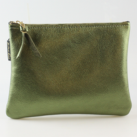 The Metallic Everyday Pouch: 3 sizes! Ginger/Monroe/Carter