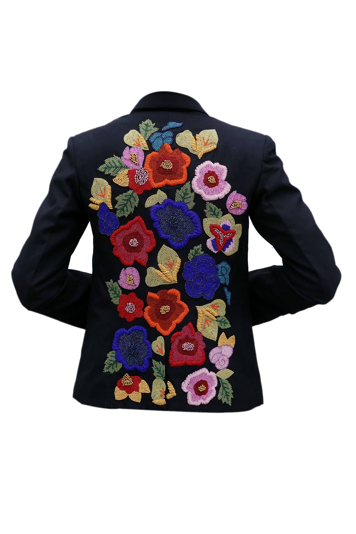 The Floral Beaded Blazer