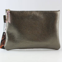 The Metallic Everyday Pouch: 3 sizes! Ginger/Monroe/Carter