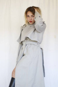 The Restructured Trench Coat-Handmade And Tailor-Made Creations