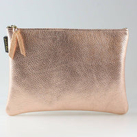 The Metallic Everyday Pouch: 3 sizes! Ginger/Monroe/Carter