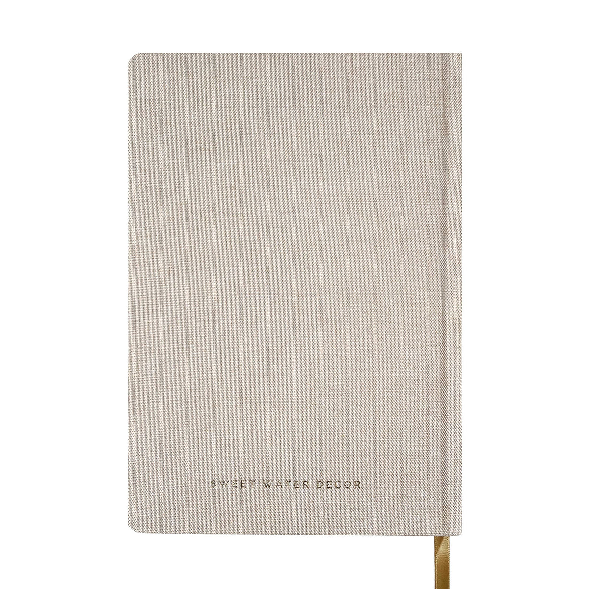 Gift Tan & Gold Fabric Journal: You Got This!