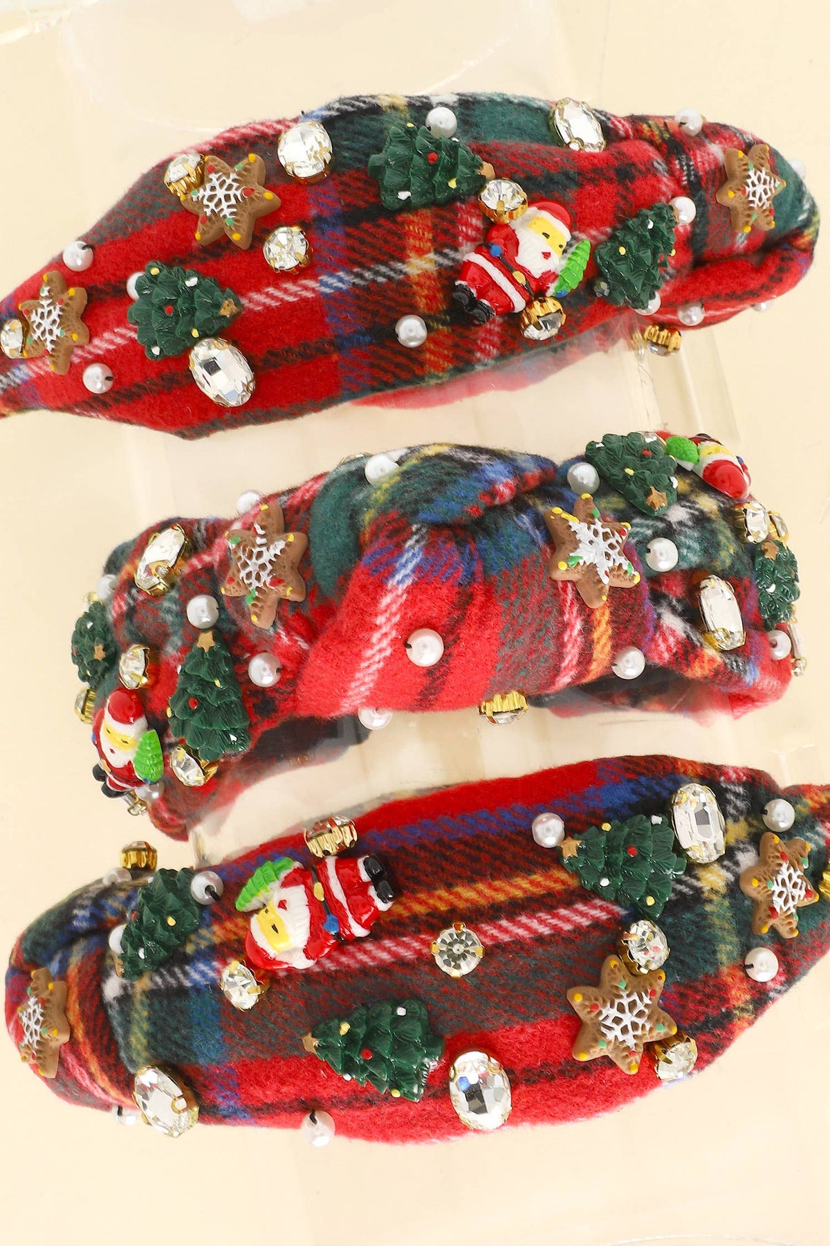 Christmas Jeweled Embellished Headband