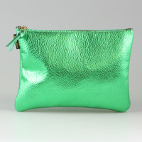 The Metallic Everyday Pouch: 3 sizes! Ginger/Monroe/Carter