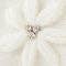 Rhinestone Embroidered Flower Layered Sweater