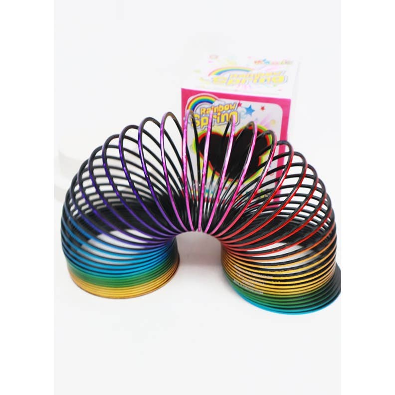 Large Rainbow Color Spring Toy