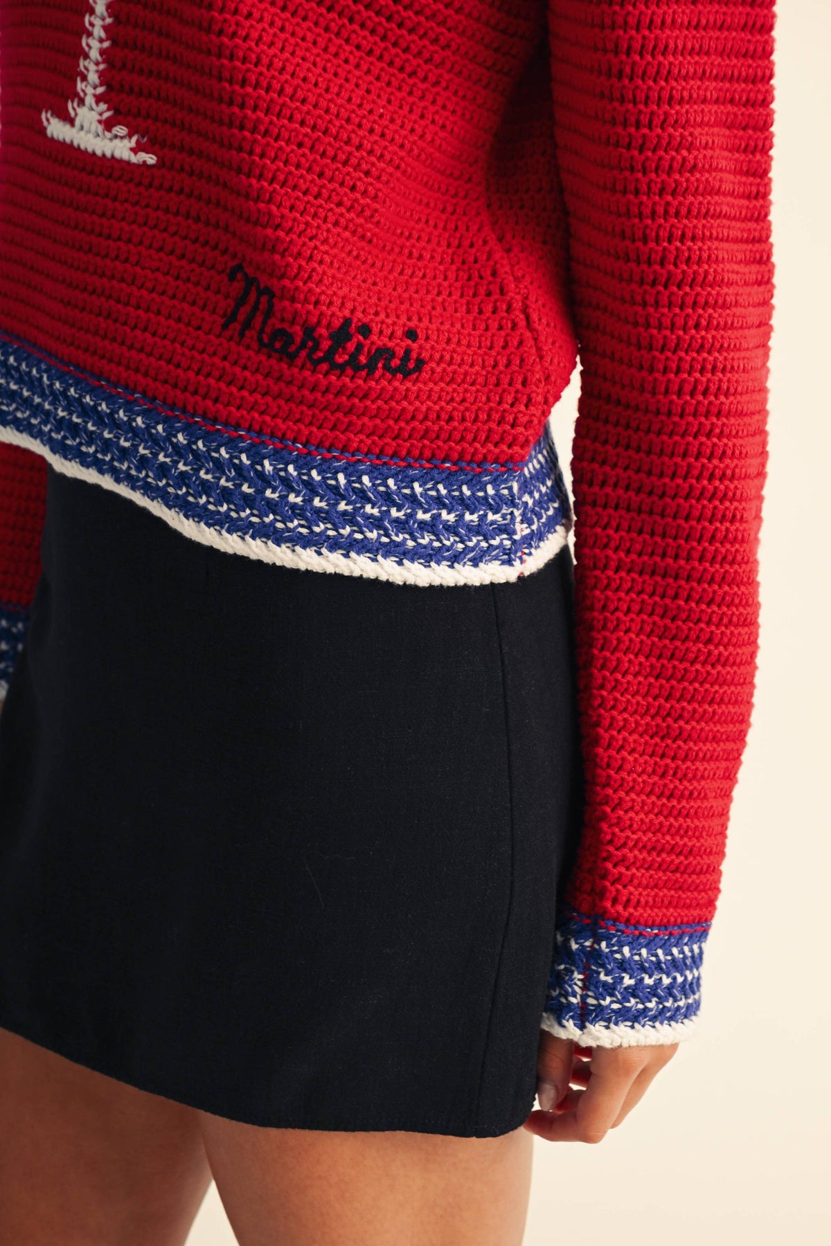 Martini Statement Sweater