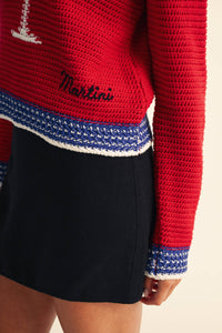 Martini Statement Sweater