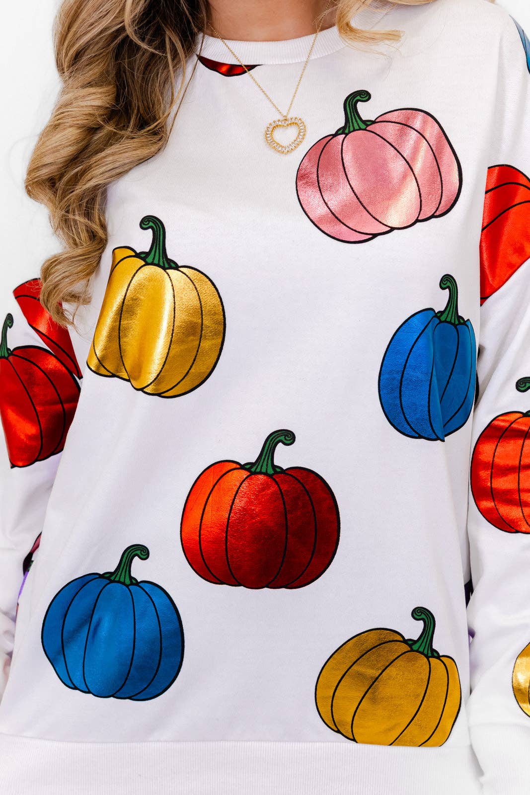 Rainbow Pumpkin Sweatshirt