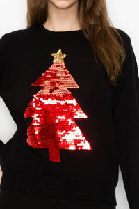 Christmas  Sparkling Tree Sweater