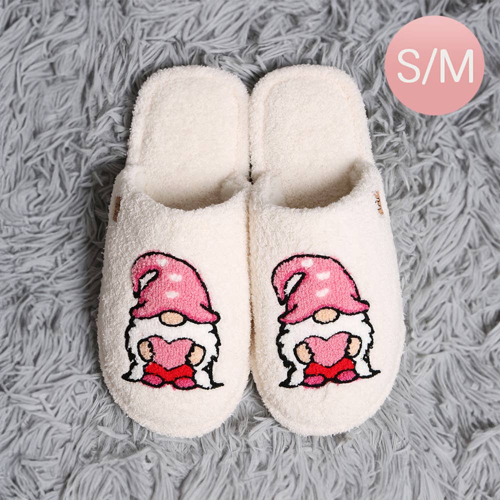 Dwarf Print Soft Home Indoor Floor Slippers