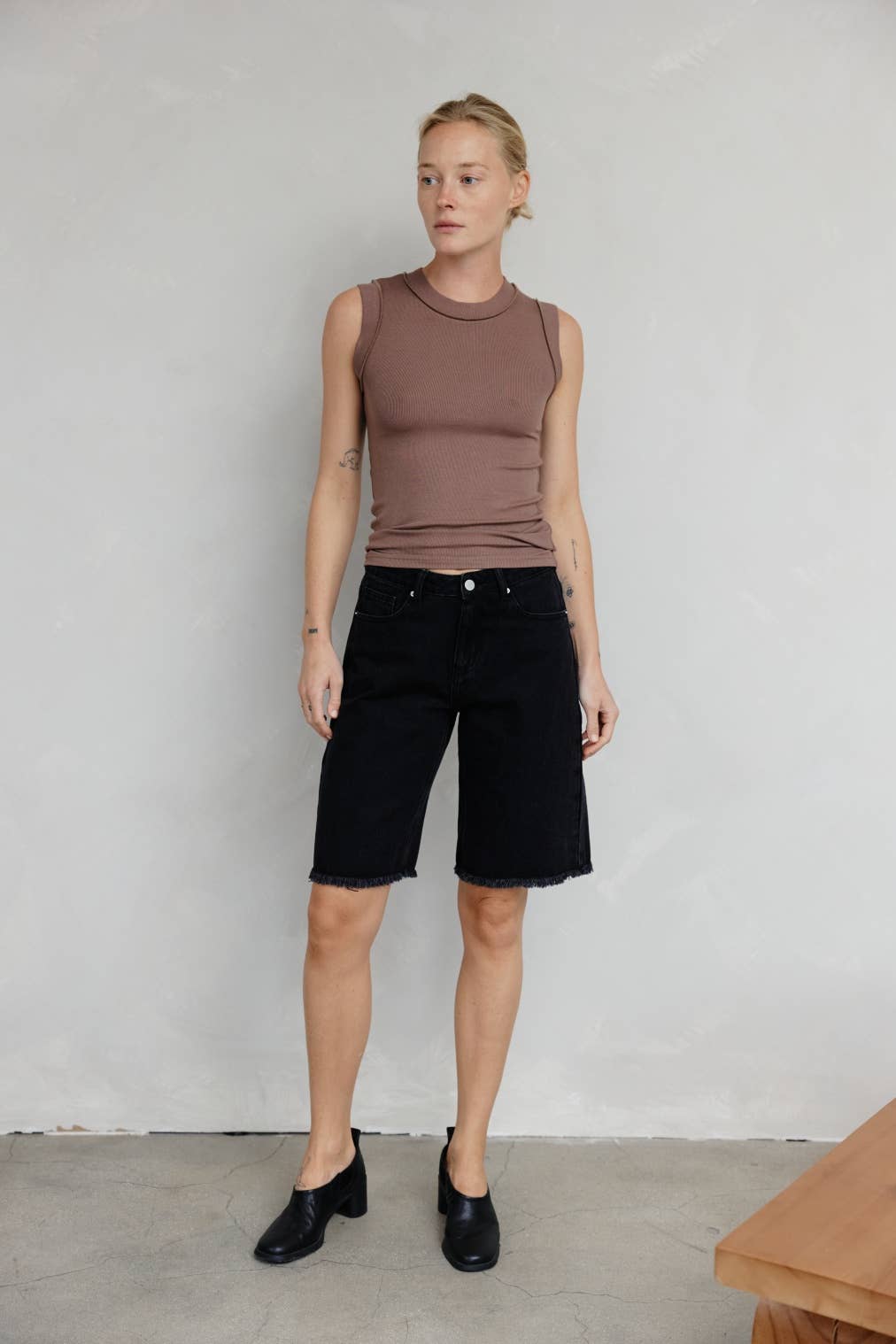 The Julia Top | Modern Ribbed Tank