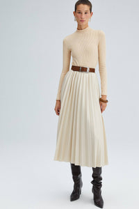 The Pearla Pleated Skirt