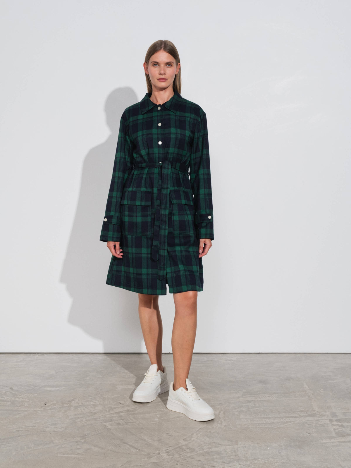 The Cute Plaid Teresa Dress