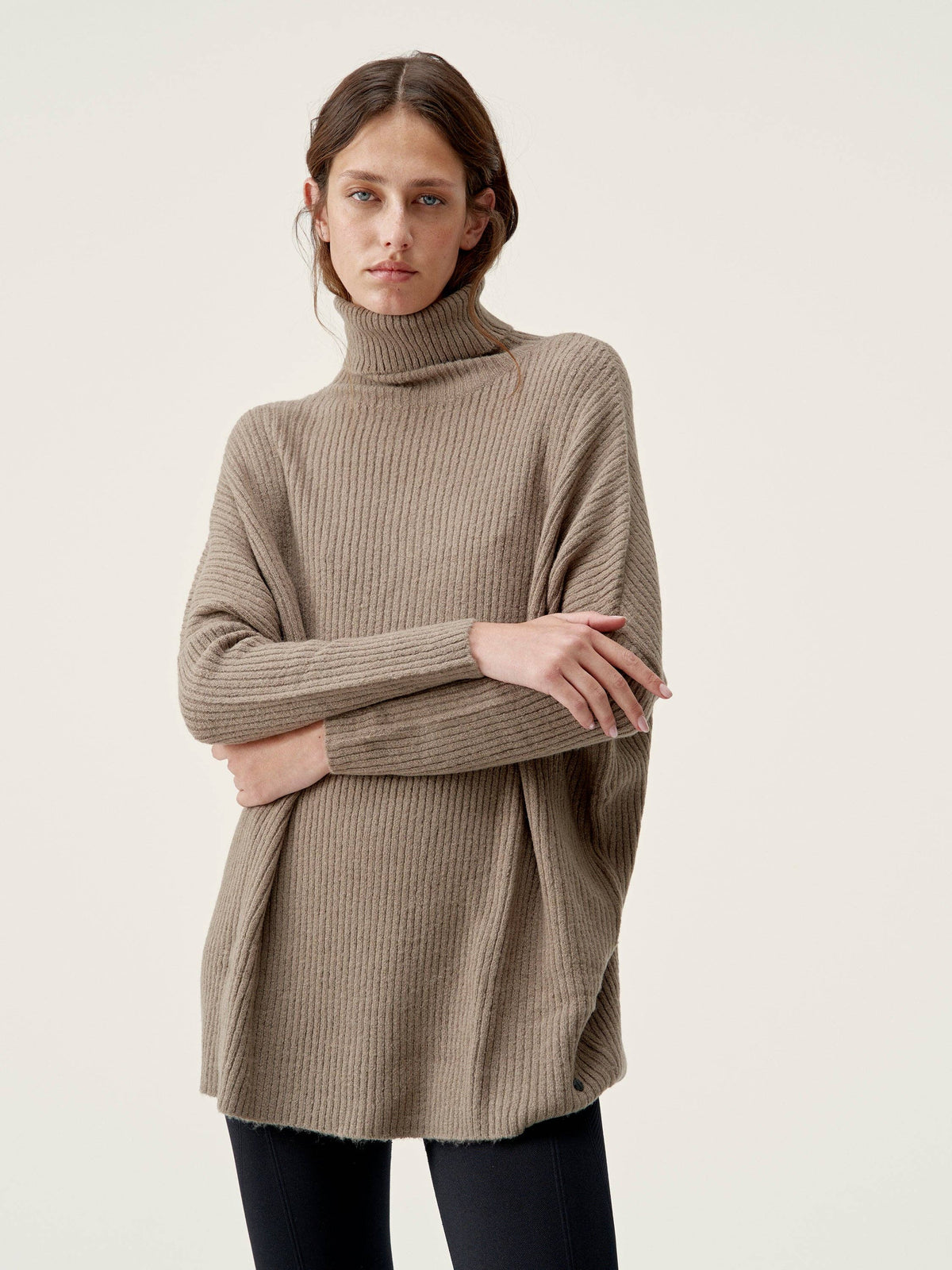 The Alma Walnut Sweater